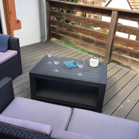 Meuble Tout Confort, Avec Terrasse Нидерброн-ле-Бен Екстериор снимка